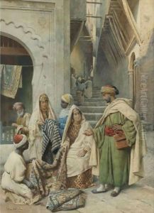 Visiting The Carpet Vendor by Frederico Bartolini
