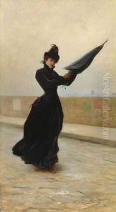 A Windy Day by Edouard Bisson