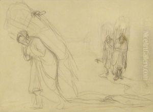Les Fagoteuses by Jean-Francois Millet
