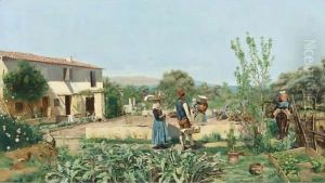 A Vegetable Garden In Provence