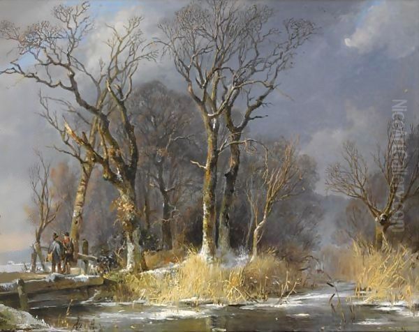 Hunters In The Snow - view 1
