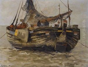 A Bomschuit In The Breakers 3 by Gerhard Arij Ludwig Morgenstje Munthe