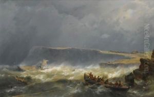A Ship Wreck Off The Coast