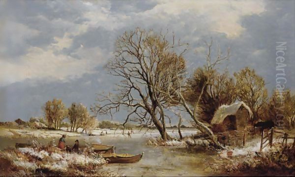 Winter On The Stour - view 1