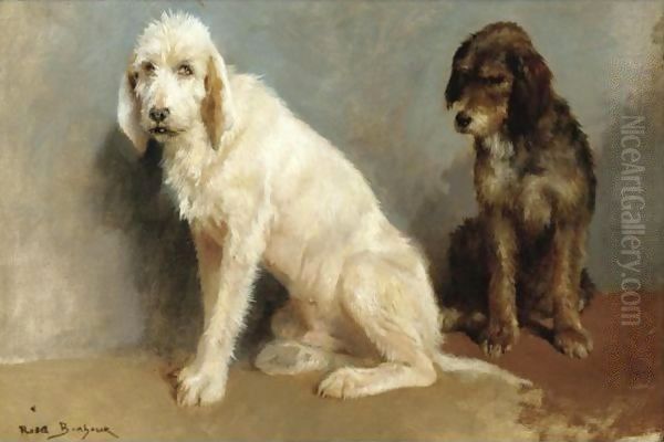 Study Of Two Dogs - view 1