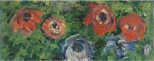 Anemones by Claude Oscar Monet