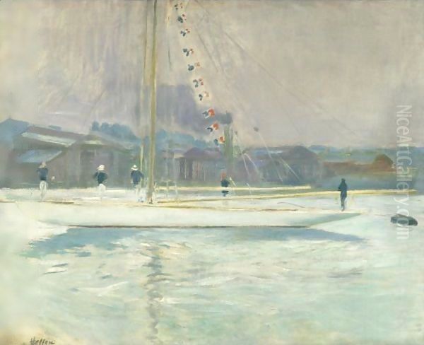 Yacht Vero Entrant Au Port - view 1