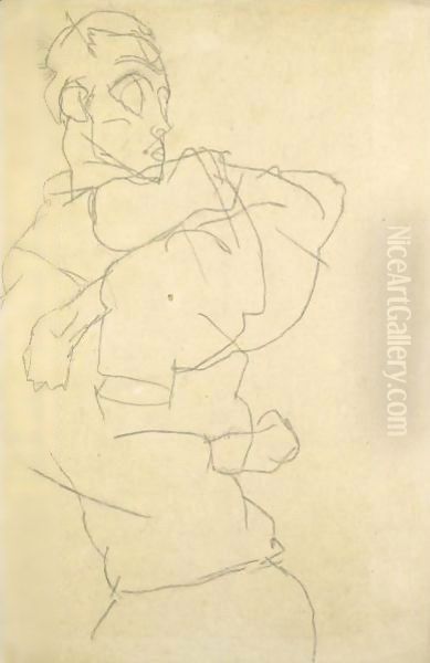 Selbstdarstellung (Self-Portrait) - view 1