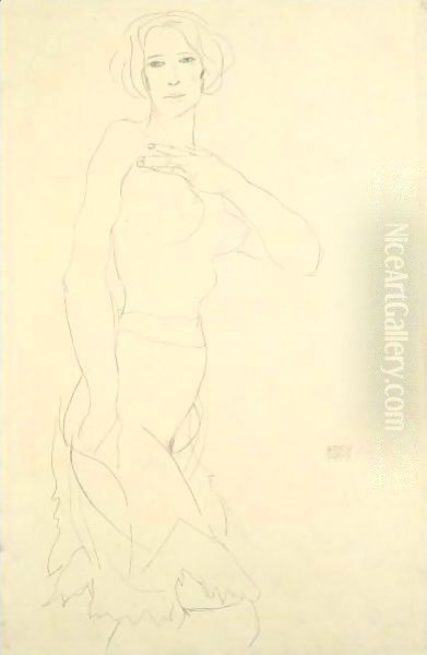 Madchenakt (Female Nude) - view 1