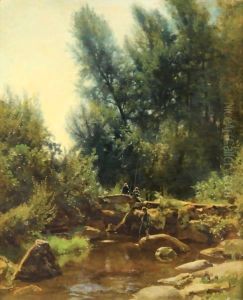 La Partie De Peche by Louis Francais