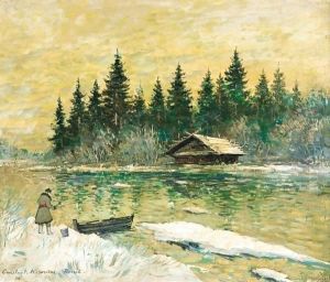 Le Pecheur by Konstantin Alexeevich Korovine