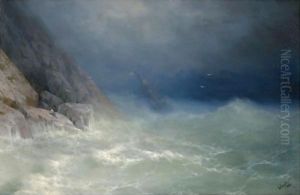The Survivor 2 by Ivan Konstantinovich Aivazovsky