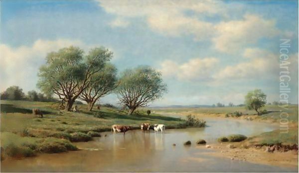 Cattle Watering - view 1