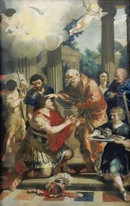 Saul Receiving Sight From Ananias by Sir Thomas Lawrence