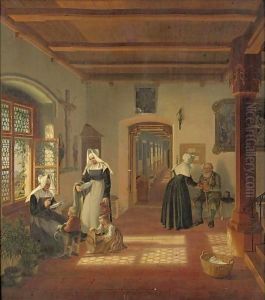 The Young Visitors by Lorenzo Quaglio