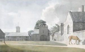 Ripley Hall, Yorkshire by Moses Griffith