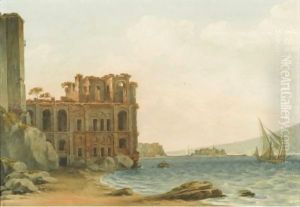 On The Shore Of Posilipo, Naples On The Shore Of Posilipo, Naples