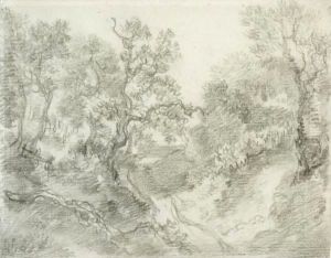 Wooded Landscape 2 by Thomas Gainsborough