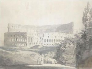 View Of The Colosseum, Rome by Joseph Mallord William Turner