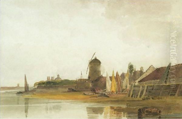 Randall's Mill, Nine Elms, Battersea - view 1