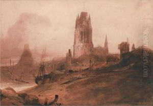 St. Mary Redcliffe, Bristol by John Sell Cotman