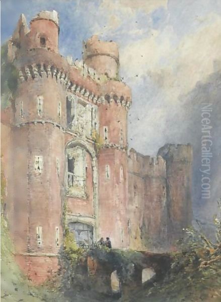 The Grand Entrance To Herstmonceux Castle, Sussex - view 1