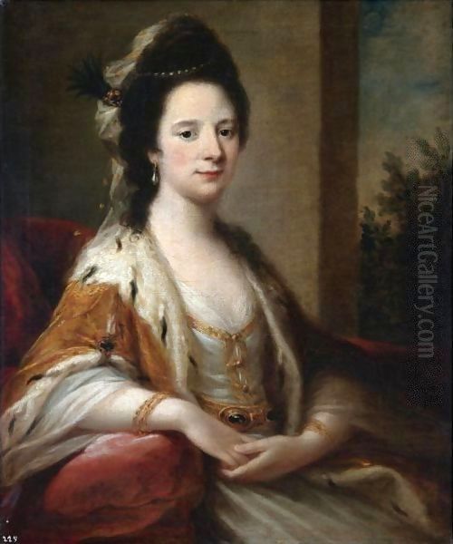 Portrait Of Mary Middleton, Mrs Ralph Clavering - view 1