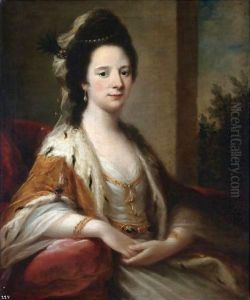 Portrait Of Mary Middleton, Mrs Ralph Clavering Portrait Of Mary Middleton, Mrs Ralph Clavering