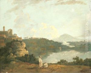 Friars In A Landscape