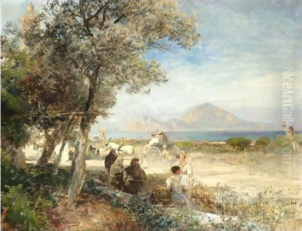 Blick Auf Den Golf Von Neapel (View Of The Bay Of Naples) - view 1