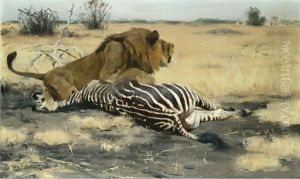 Prey by Wilhelm Kuhnert
