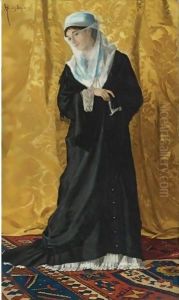 A Lady Of Constantinople by Osman (Edhem Pacha Zadeh) Hamdy-Bey