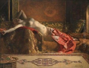 Reclining Odalisque by Benjamin Jean Joseph Constant