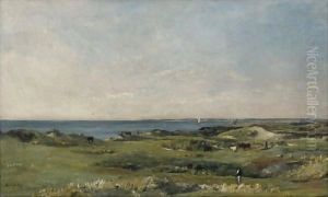Bord De Mer by Karl Pierre Daubigny