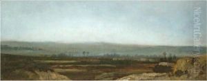 Paysage Panoramique Des Environs De Paris by Theodore Rousseau