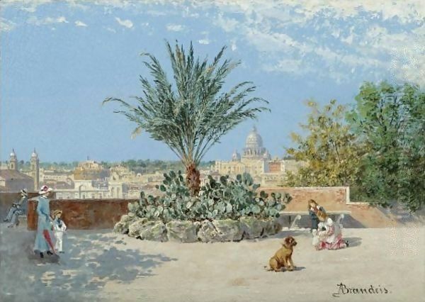 The Pincio Gardens - view 1