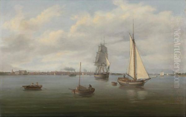 Philadelphia From The Delaware River - view 1