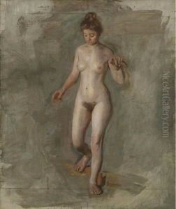 The Model by Thomas Cowperthwait Eakins