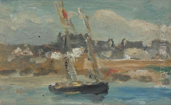 Two Masted Schooner, Concarneau - view 1