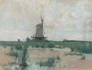 The Windmill by John Henry Twachtman
