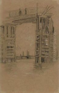 Study For The Tall Bridge by James Abbott McNeill Whistler