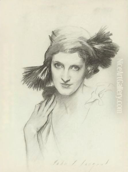 Portrait Of The Honourable Mrs. Reginald (Daisy) Fellowes - view 1