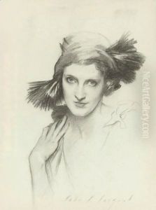Portrait Of The Honourable Mrs. Reginald (Daisy) Fellowes by John Singer Sargent