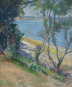 View Of The Piscataqua River, New Castle, New Hampshire by Edmund Charles Tarbell