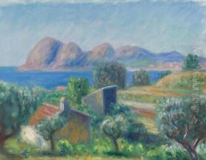 The Bay, La Ciotat by William Glackens