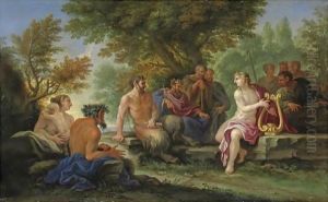 La Disputa Tra Apollo E Marsia by Filippo Lauri