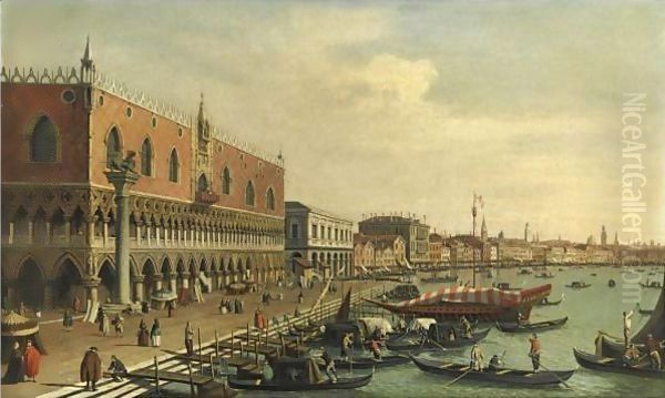 Venezia, Il Palazzo Ducale E La Riva Degli Schiavoni - view 1