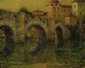 Le Pont Au Crepuscule, Dinan, 1911
