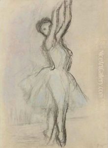 Danseuse Sur Les Pointes by Edgar Degas