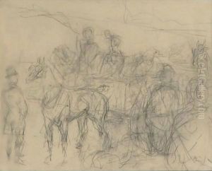L'Attelage by Henri De Toulouse-Lautrec